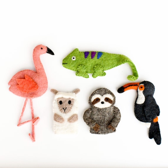 Hand Puppet Pets  Animal Hand Puppet Set