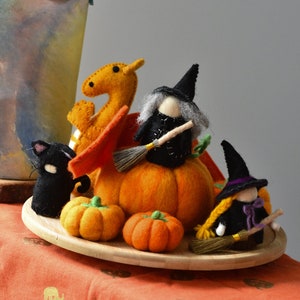 Felt Orange Pumpkin