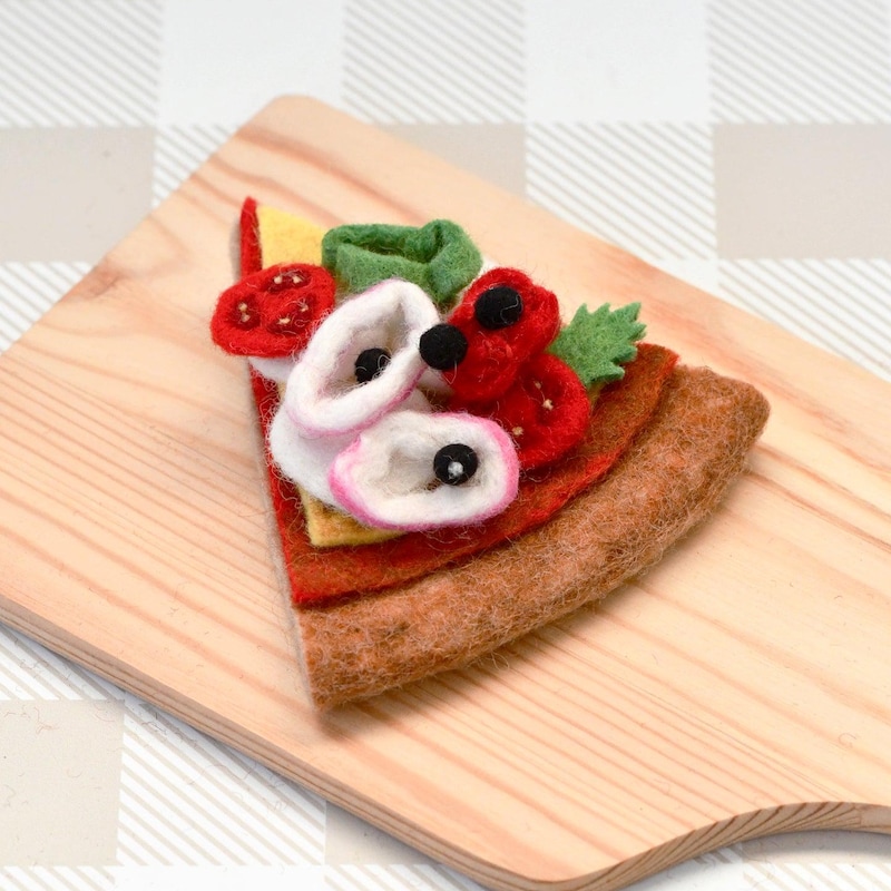 Felt Pizza Etsy