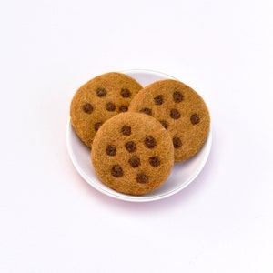 Felt Cookies / Pretend Play Felt Food (Set of 3)