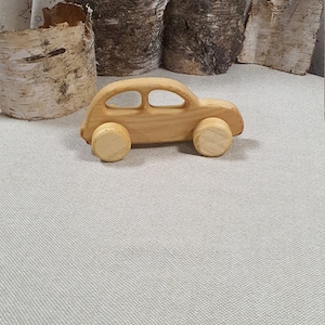 モンテッソーリ木製自動車おもちゃ - 幼児や子供向けの環境に優しい手作りおもちゃ、理想的なギフト