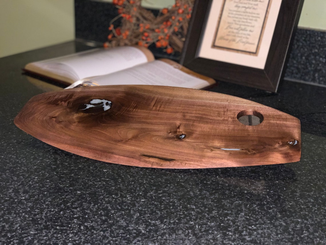 Wooden Pizza Cutter Etsy