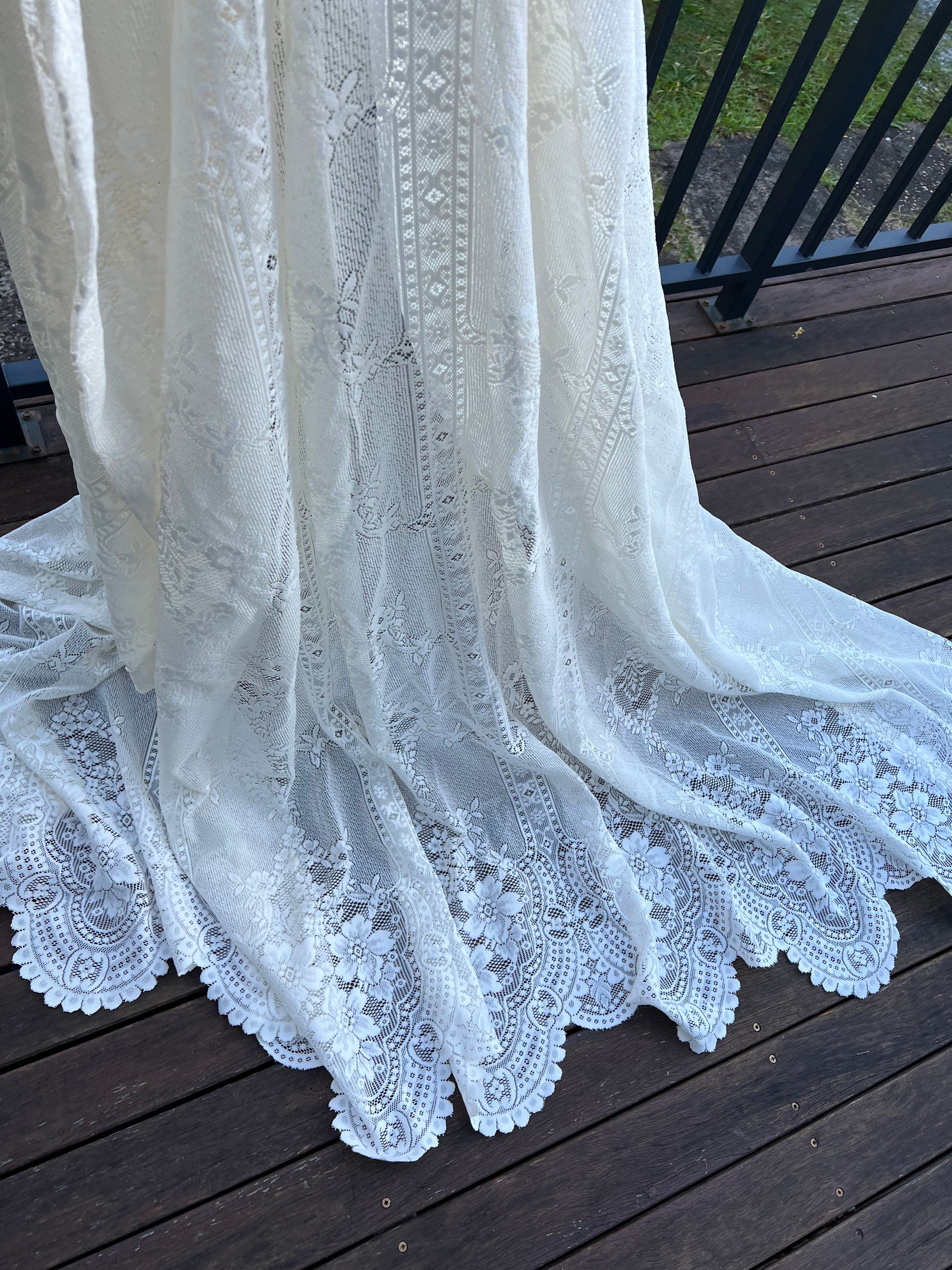 Vintage Curtain Shabby Chic Curtain Retro Curtain Bohemian - Etsy