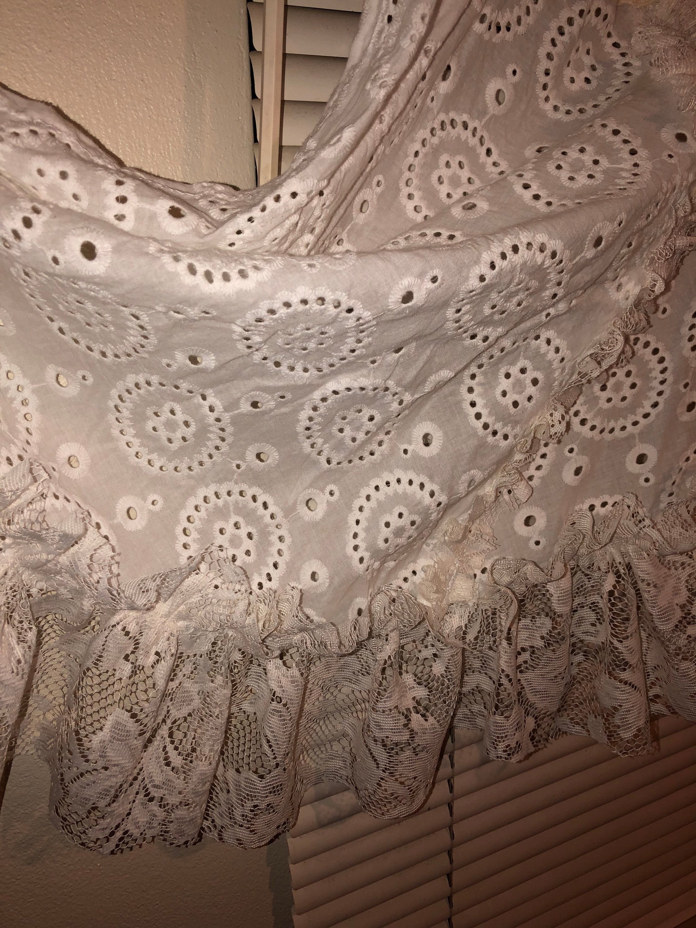 Vintage Vorhang Shabby Chic Vorhang Retro Vorhang Retro Stil | Etsy