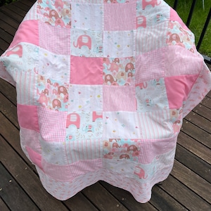 Manta vintage Manta de bebê Manta de bebê antiga Manta retrô Manta de menina Manta rosa Manta de algodão Roupa de cama de bebê Manta antiga Presente vintage