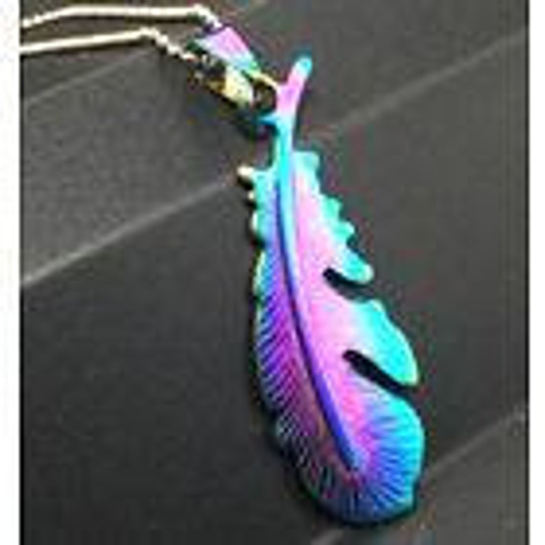 feather necklace and earrings wing necklace and earrings #3 Angel devil
