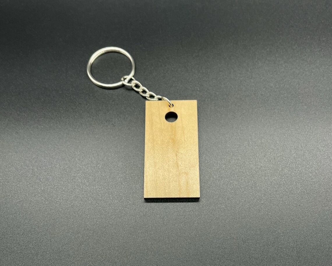 Single Personalized Cornhole Keychain - Etsy