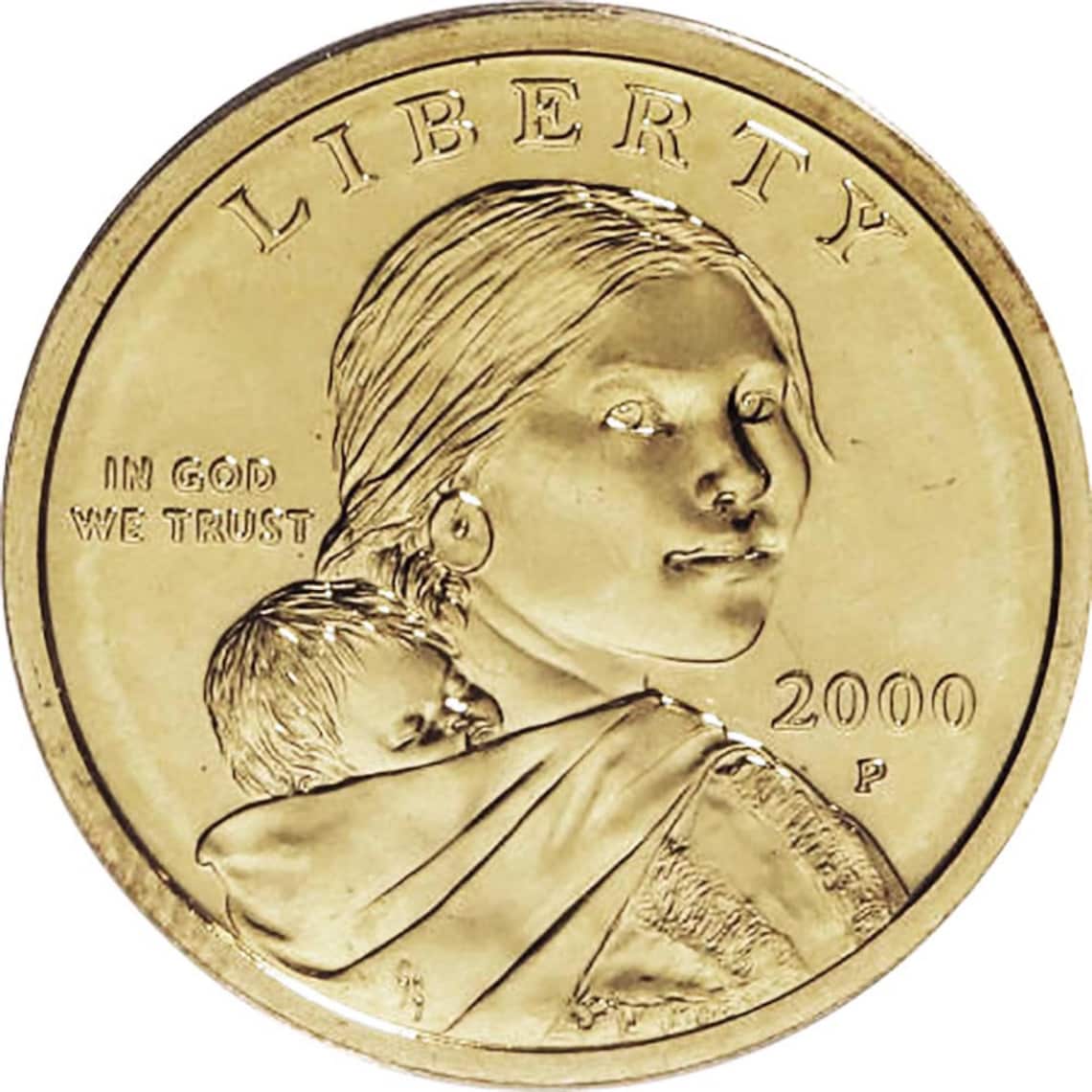 2000 P Sacagawea Dollar / Goodacre Presentation Finish / Etsy