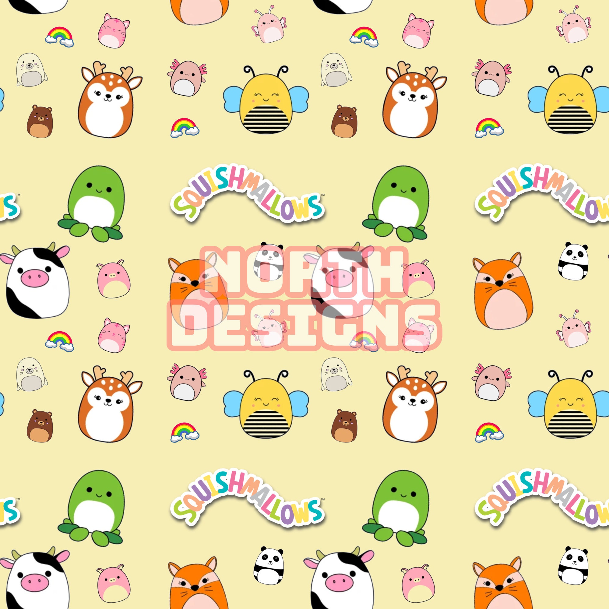 Seamless Squish Design - Etsy