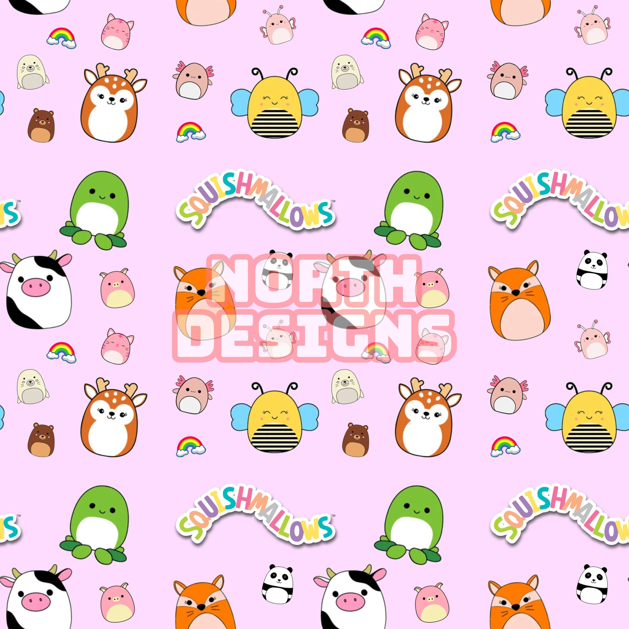 Seamless Squish Design - Etsy