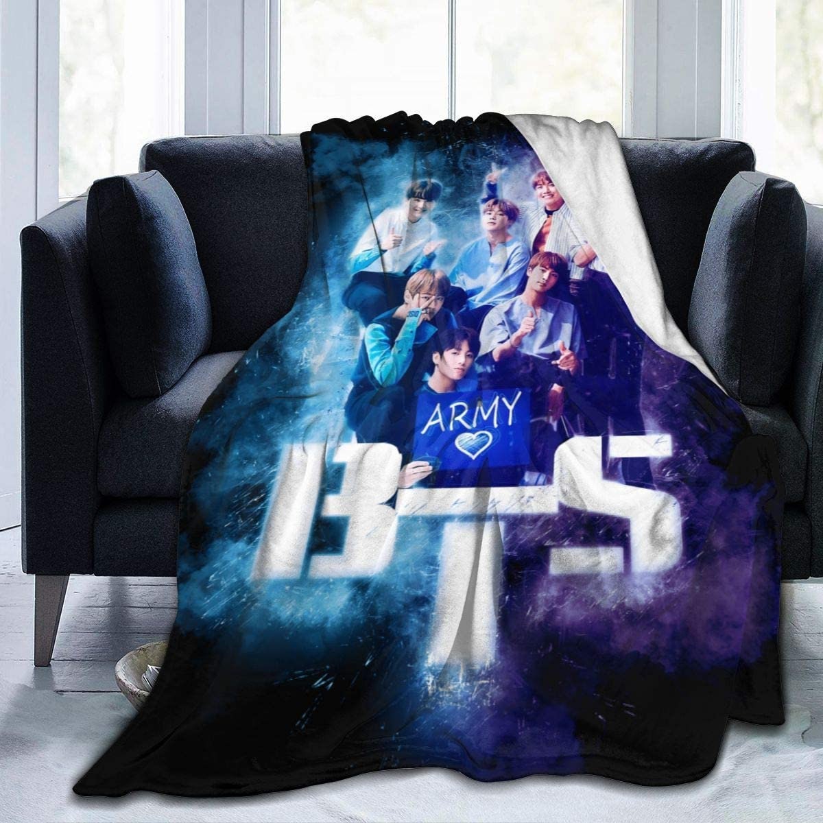 Bts Army Fleece Blanket Gift4Fan The perfect gift 🎁 for your