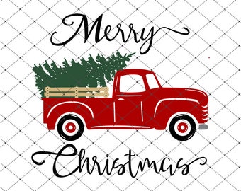 Merry Christmas Camper SVG Christmas Camper SVG Christmas svg Red Christmas Truck svg Christmas Tree SVG Christmas Sublimation Graphic