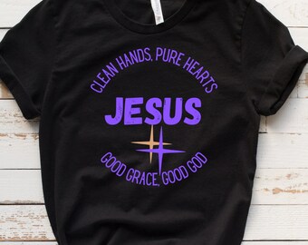 Jesus T-shirt, Christian Apparel, Jesus tee, Faith Clothing, Christian T-Shirt, Christian Gift, Comfort T-shirt