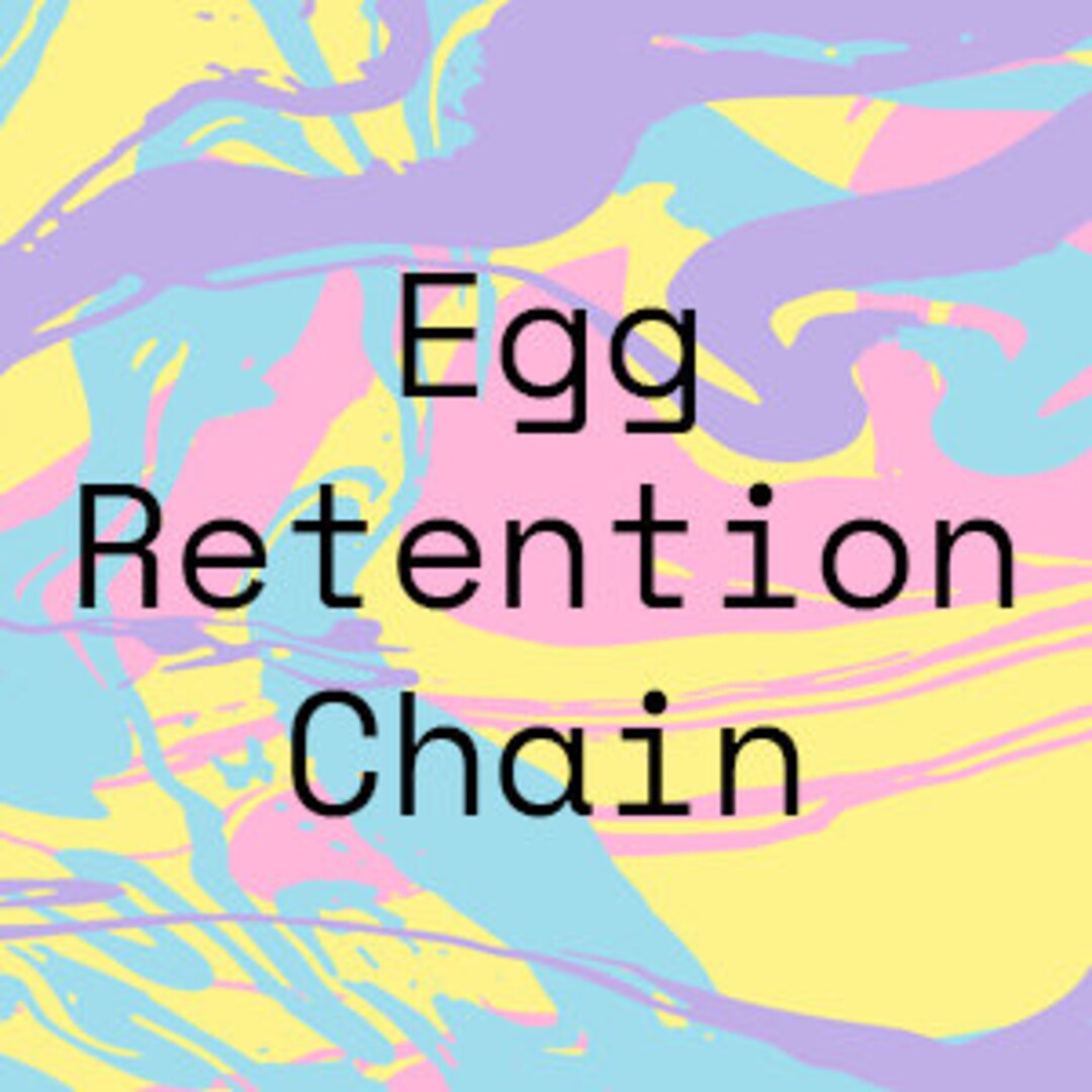 Egg Retention Chain Upgrade Etsy