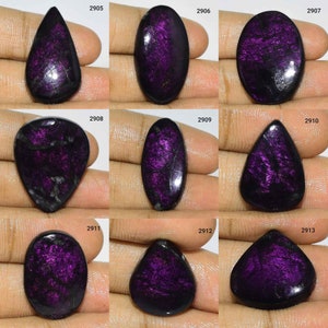 Mind Blowing  Purpurite Cabochon, Natural Purpurite Gemstone, Purpurite use Jewelry, Purpurite Stone, Smooth Polish Purpurite Cabochon