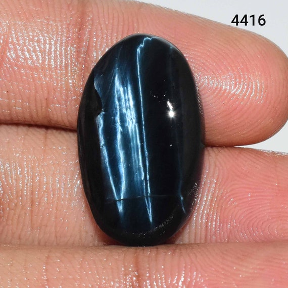 70% OFF Black Tiger Eye Gemstone, Black Tiger Eye Cabochon ...