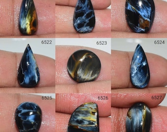 Exklusiver Erstklassiger Pietersit Edelstein, Pitersite Cabochon, Pietersit Stein, Pietersit Verwendung Schmuck, In Low Price Pietersite Cabochon,