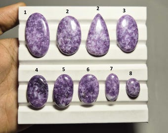 Ausgezeichneter Lepidolith Cabochon, natürlicher Lepidolith Edelstein, Lepidolith Schmuck, Lepidolith, Großhandelspreis Cabochon, Halbedelstein A 7133