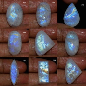 Superb Quality Moonstone Cabochon, Natural Rainbow Moonstone Gemstone, Moonstone, Mix Shape Moonstone Cabochon, In Low Price Moonstone Stone
