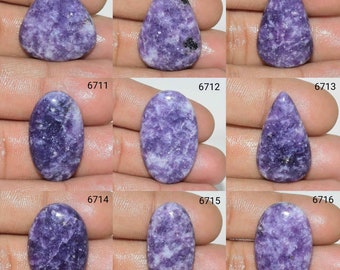Wonderful Lepidolite Cabochon, Natural Lepidolite Gemstone, Lepidolite Jewelry, Lepidolite, Wholesale Price Cabochon, Semi Precious Stone,