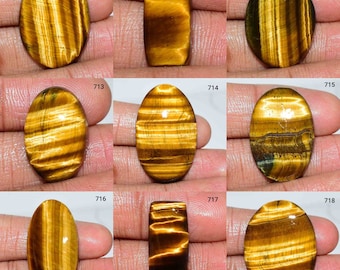 70% Off Golden Tiger eye Gemstone, Tiger eye Stone Use Jewelry, Tiger eye Cabochon, Tiger Eye, Multi Jewelry Making Tiger Eye Cabochon,