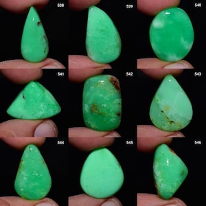 100% Natural Chrysoprase gemstone, Chrysoprase Stone Use Jewelry, Chrysoprase cabochon, Chrysoprase, Smooth Polish Chrysoprase Gemstones,
