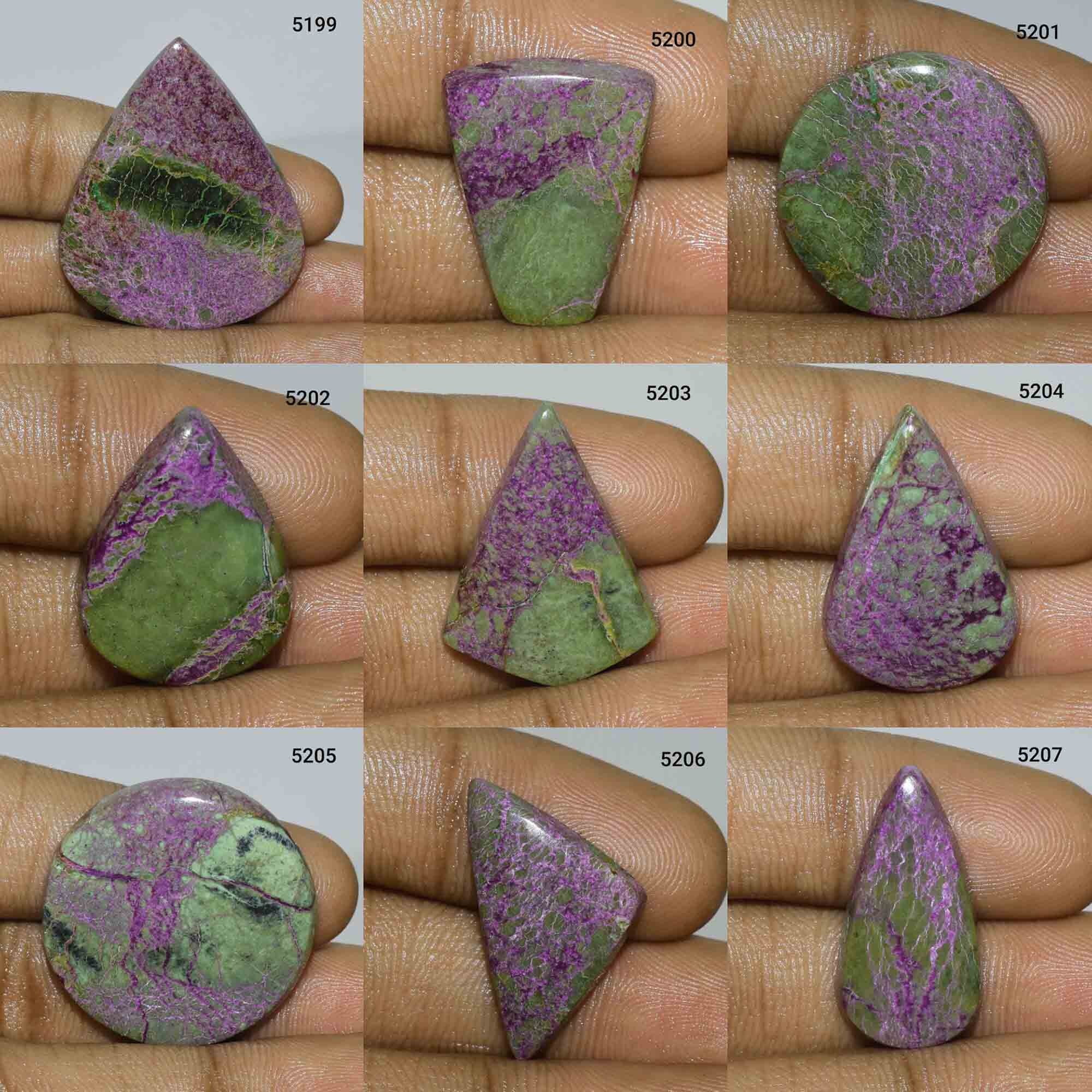 Gorgeous Stichtite Cabochon, Natural Stichtite Gemstone, Stichtite Stone For Use Jewelry, Wholesale Price Stichtite Cabochon, Stichtite,