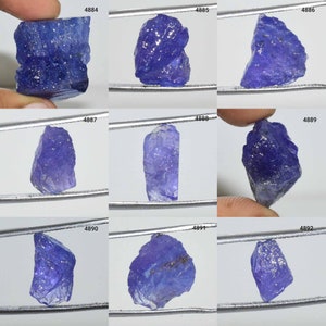 Awesome Natural Tanzanite Gemstone, Rough Tanzanite, Tanzanite use Jewelry, Raw Tanzanite, Gemstone Cabochon, Tanzanite Loose Gemstone,