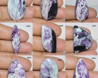 Atractivo cabujón Kammererita , Piedra preciosa de kammererita natural, Joyería de uso de kammererita kammererita hecha a mano, Cabujón de kammererita polaca hecha a mano,