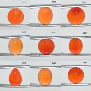 Top Grade Carnelian Cabochon, Natural Carnelian Gemstone, Carnelian Jewelry, Loose Carnelian Stone, Carnelian, Multi Jewelry Making Stone,