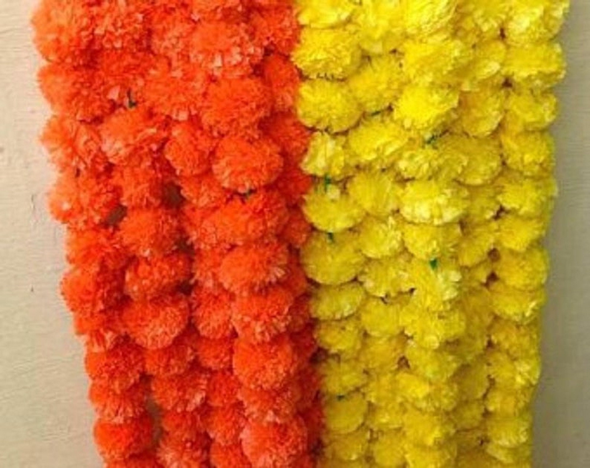 Wholesale Artificial Decoration Marigold Flower Garlands Etsy