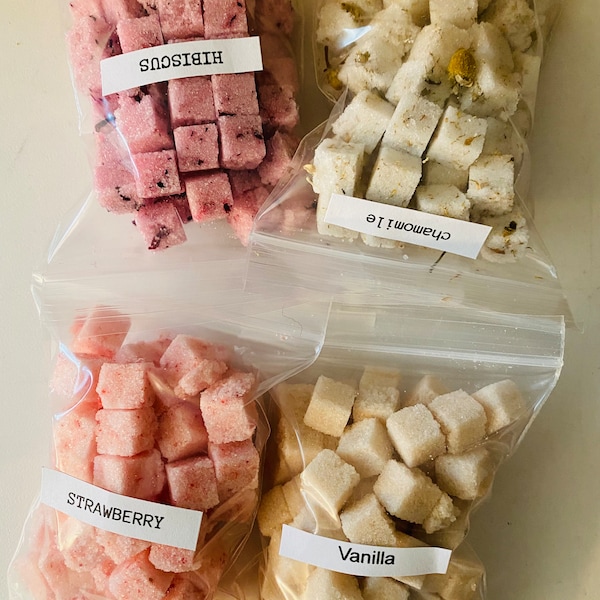 200 Mini Infused Sugar Cubes (30 flavors)