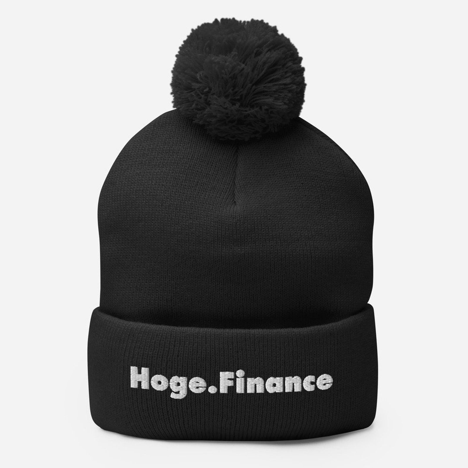 Hoge.Finance Pom-Pom Beanie Hoge Hogecoin Meme Coin | Etsy