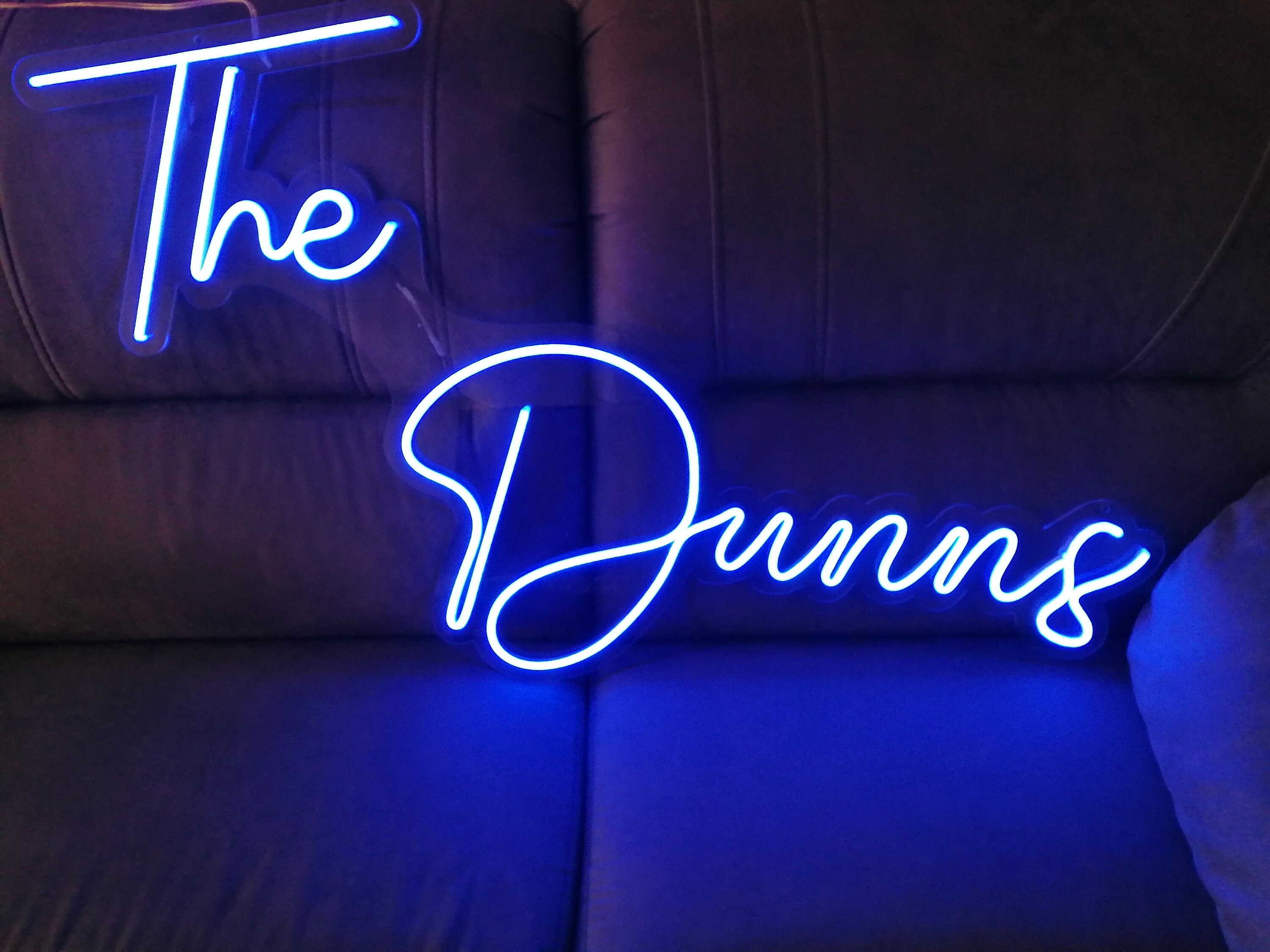 Custom Neon Sign Custom Name Neon Sign Neon Sign Wedding Etsy