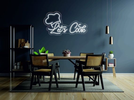 Neon sign sales dining room