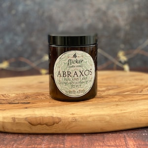 Abraxos | Officieel gelicentieerde glazen troon Sarah J Maas sojawaskaars