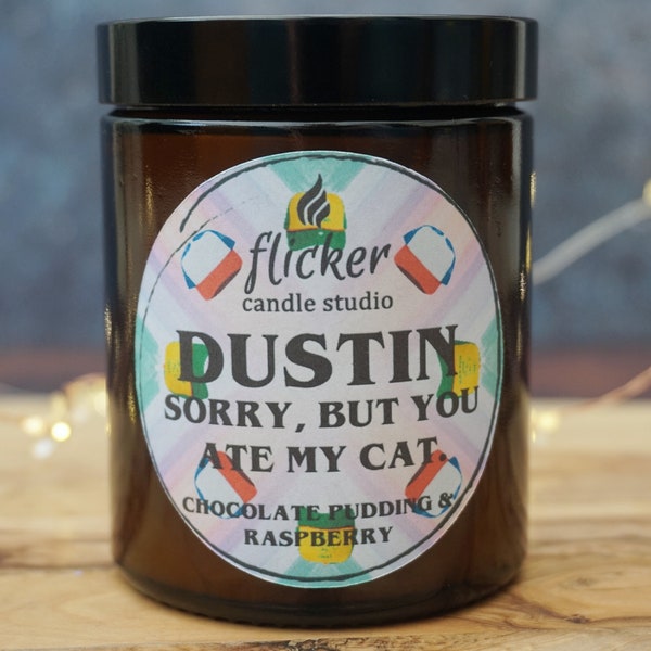 Dustin | Inspired by Stranger Things Soy Wax Candle