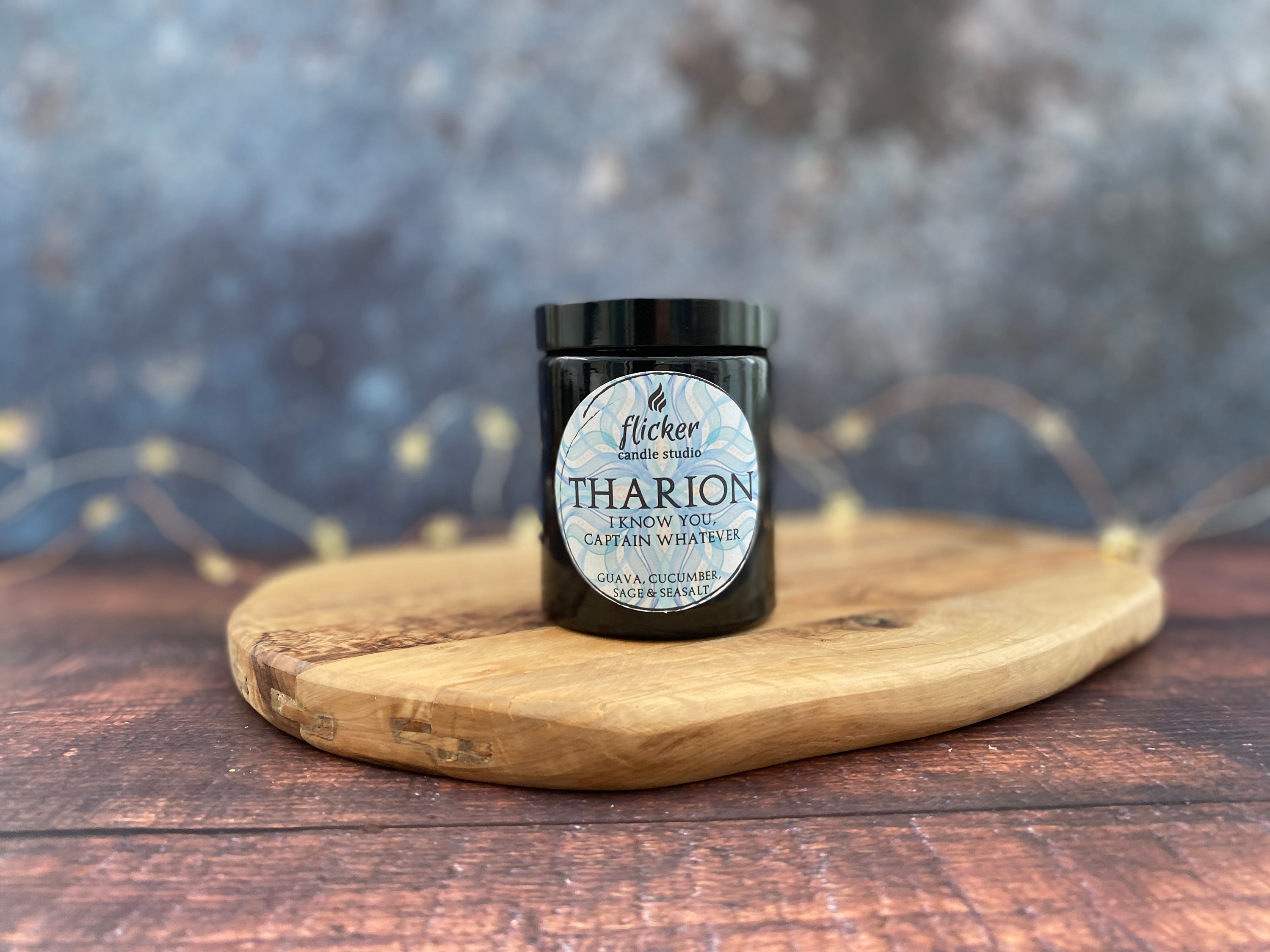 Tharion | Crescent City Sarah J Maas Soy Wax Candle - Etsy