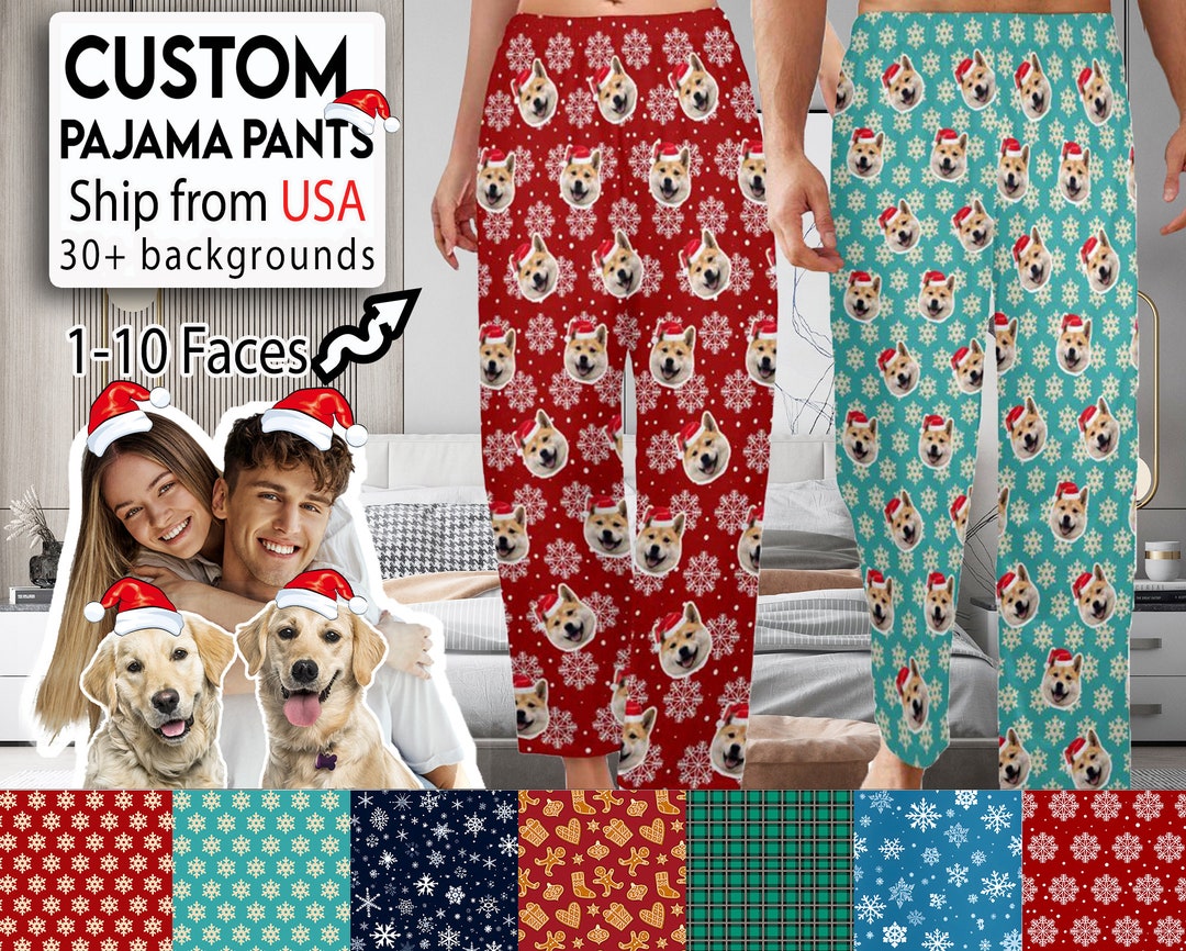 Golden Retriever Matching Dog And Owner Christmas Pajamas - Family