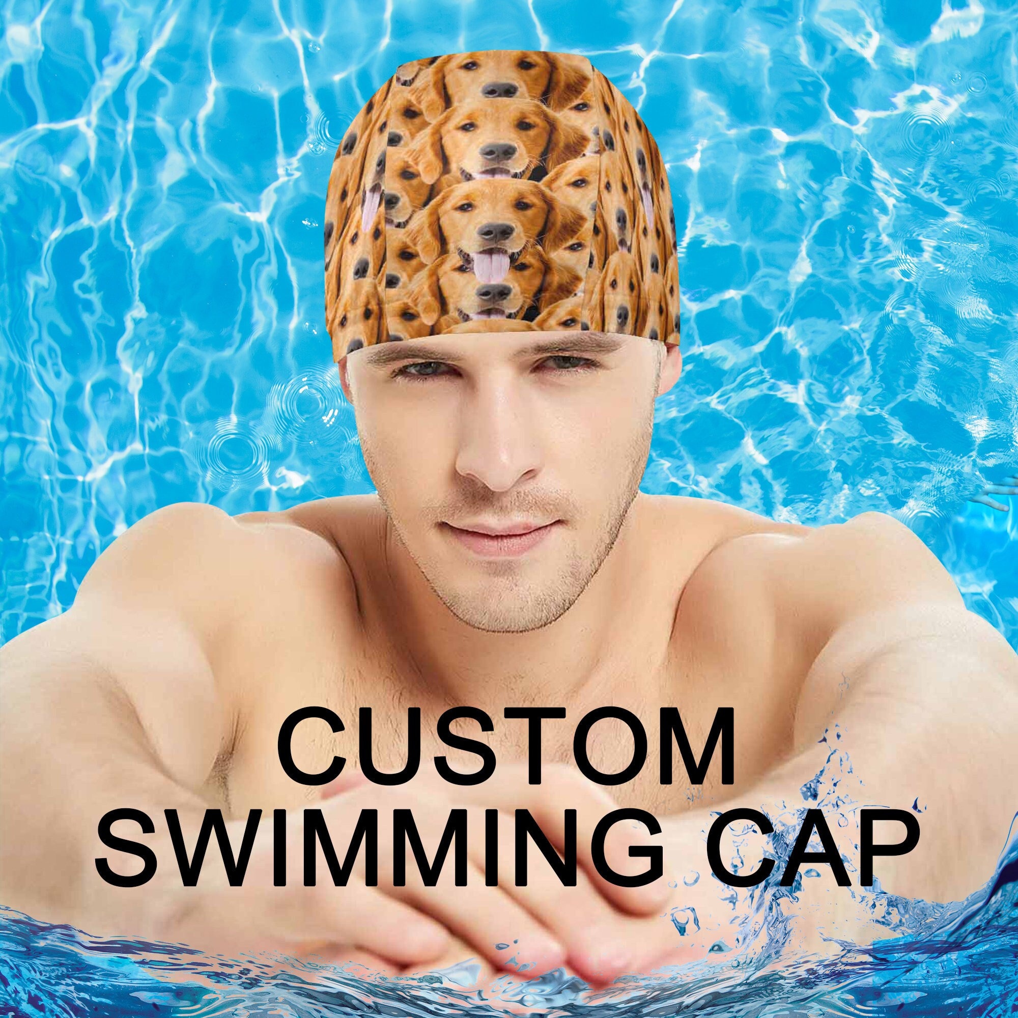 Mens Swim Cap 