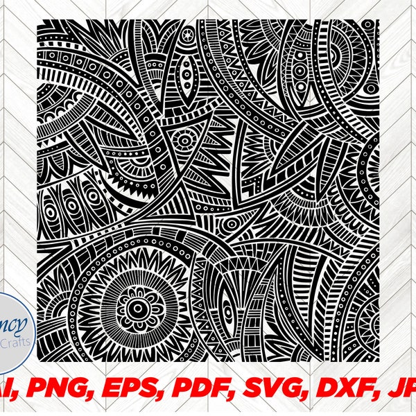 Tribal pattern svg Pattern, tribal print svg, vector, ai, png, pdf, jpg and other formats