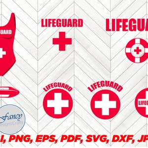 Lifeguard vector, ai, ocean rescue png, pdf, jpg and other formats