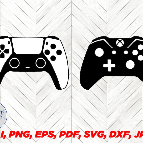 CONTROLLER GAMING svg, XBOX one svg, ps5 svg, gamer svg, vector, ai, png, pdf, jpg and other formats