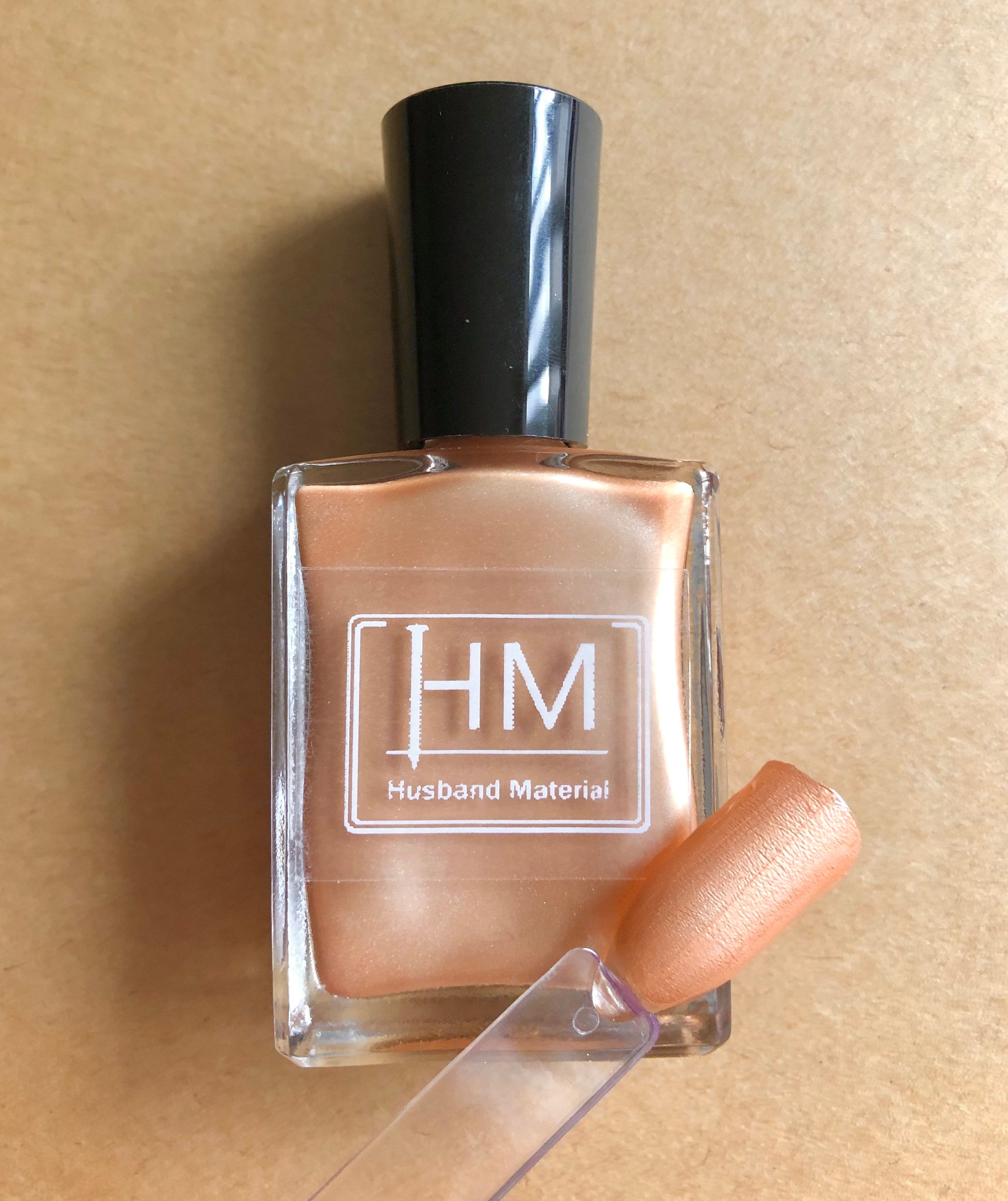 Bronze Nude - Homemade Bronze Nude Metallic Nail Polish - VEGAN