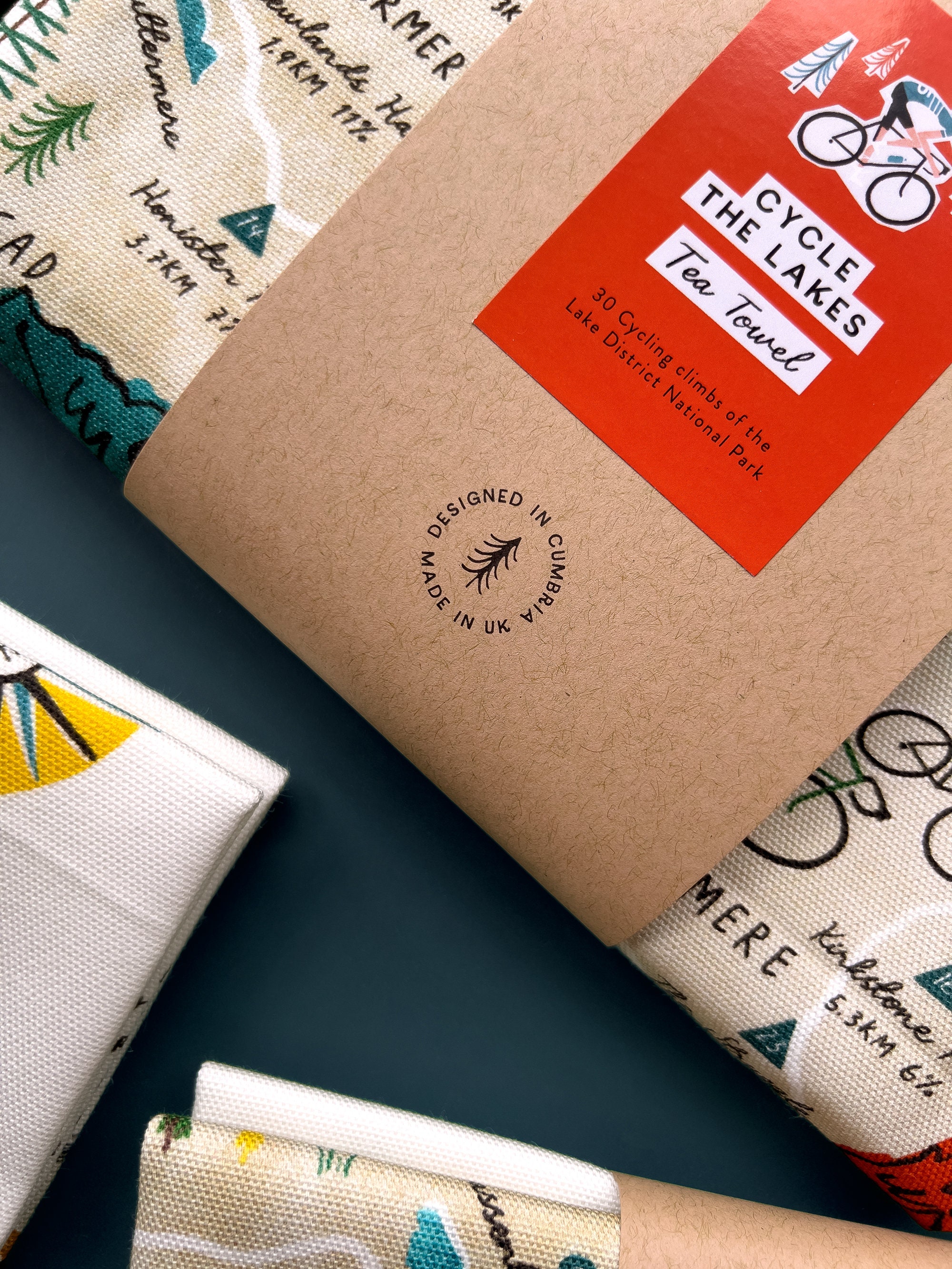 Wainwright Fells Tea Towel 214 Wainwright Fells of the Lake Etsy UK