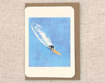 Greeting Card - Swatch Surfer