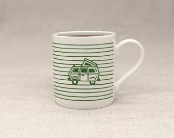 Campervan Stripes Mug