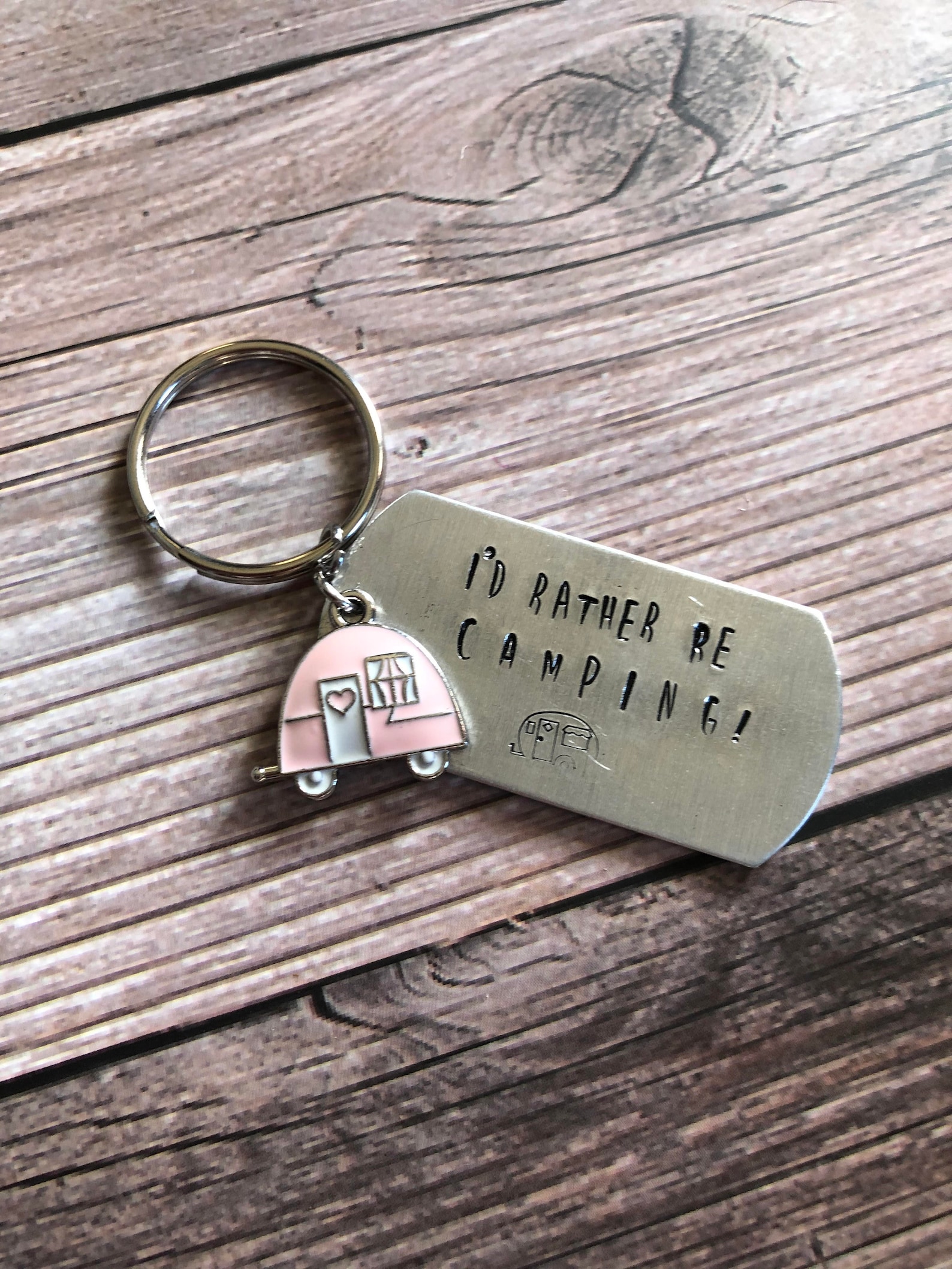 RV Trailer Keys Keychain with Trailer Charm Keychain for dad Etsy