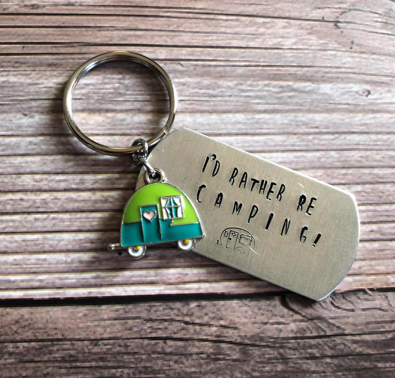 RV Trailer Keys Keychain with Trailer Charm Keychain for dad Etsy