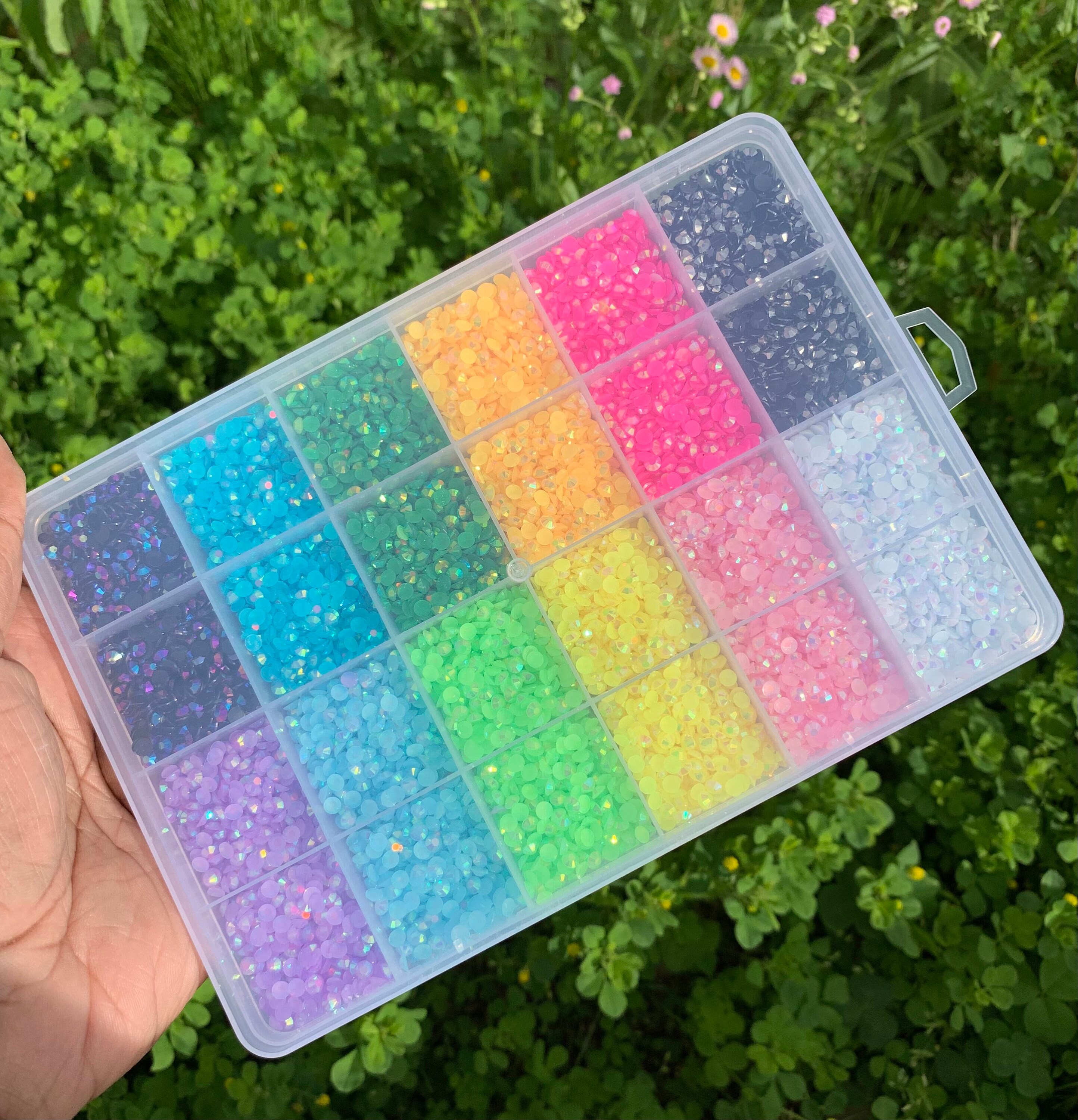 New Transparent Rhinestones kit 19000 4mm and 5mm AB Etsy